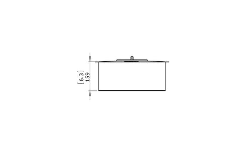 Ecosmart Fire AB8 Ethanol Burner - Stainless Steel Finish - ESF.B.AB8.WTT
